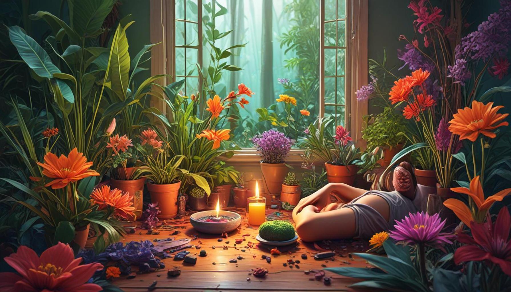 Rituals with Plants and Flowers for Sensory Connection
