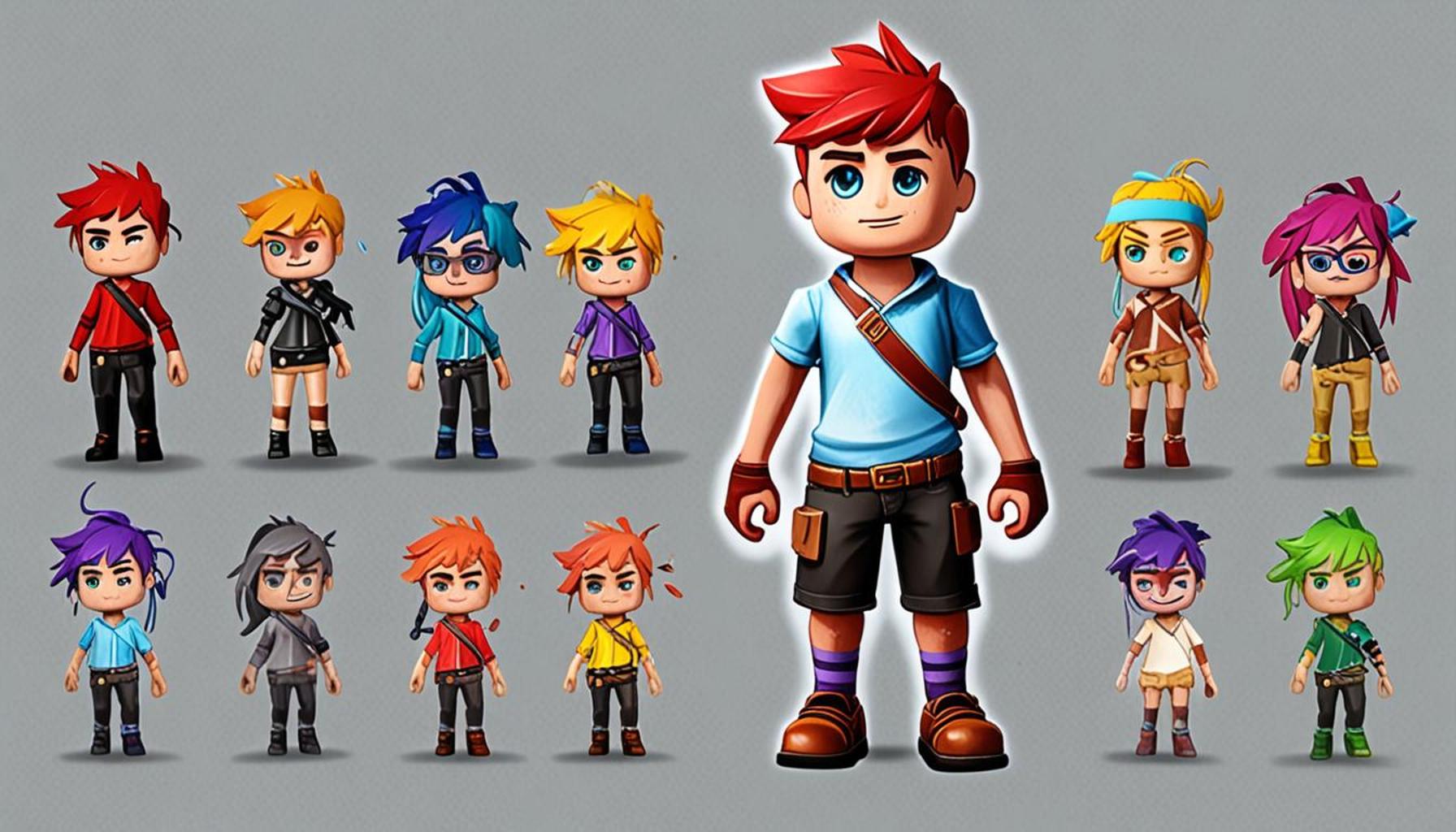 ロブロックスのキャラクターデザイン：ゲームの世界で目立つユニークなアバターの作成